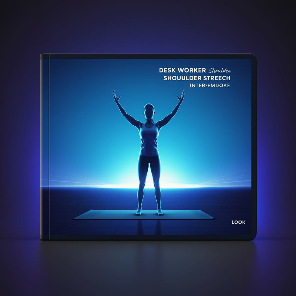 Desk worker shoulder stretch Intermediate : structure your progress (crash course)